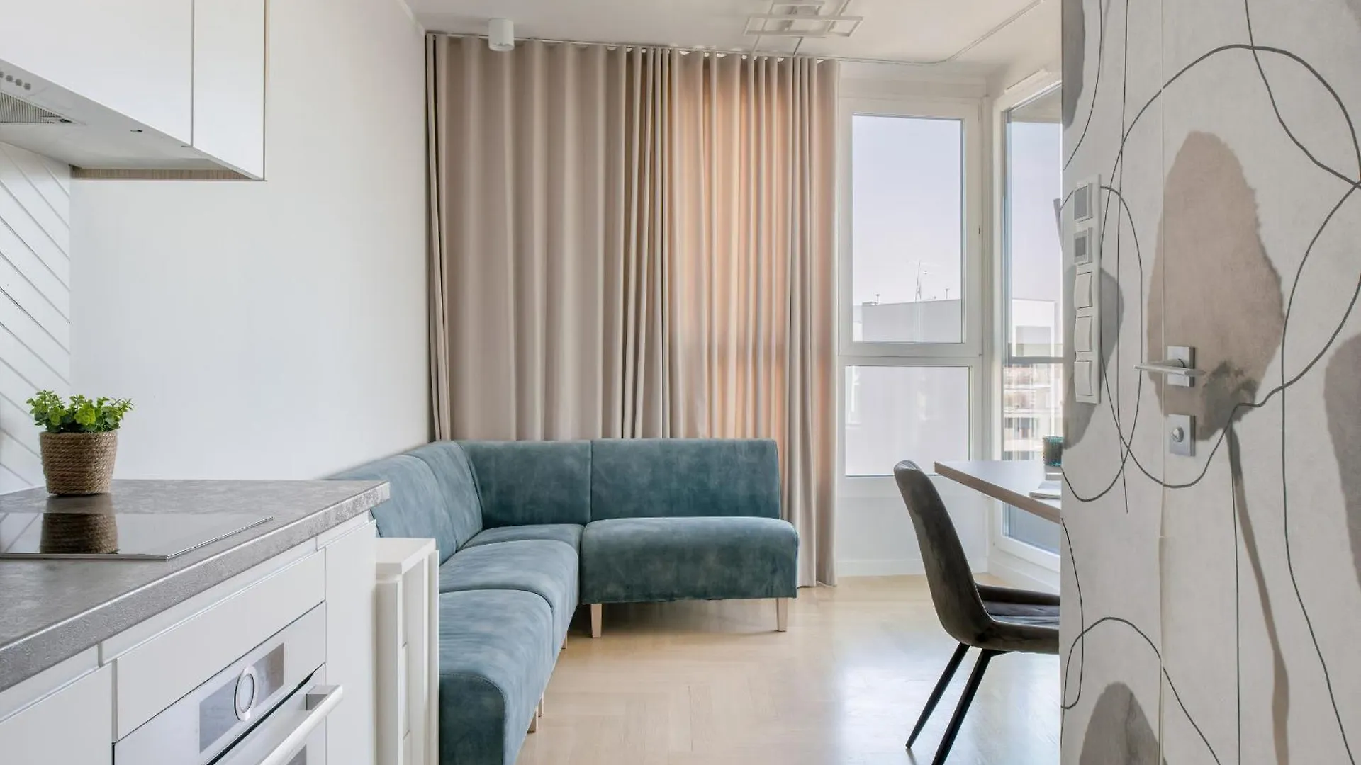 Apartment With Balcony And Parking By Noclegi Renters Krakow